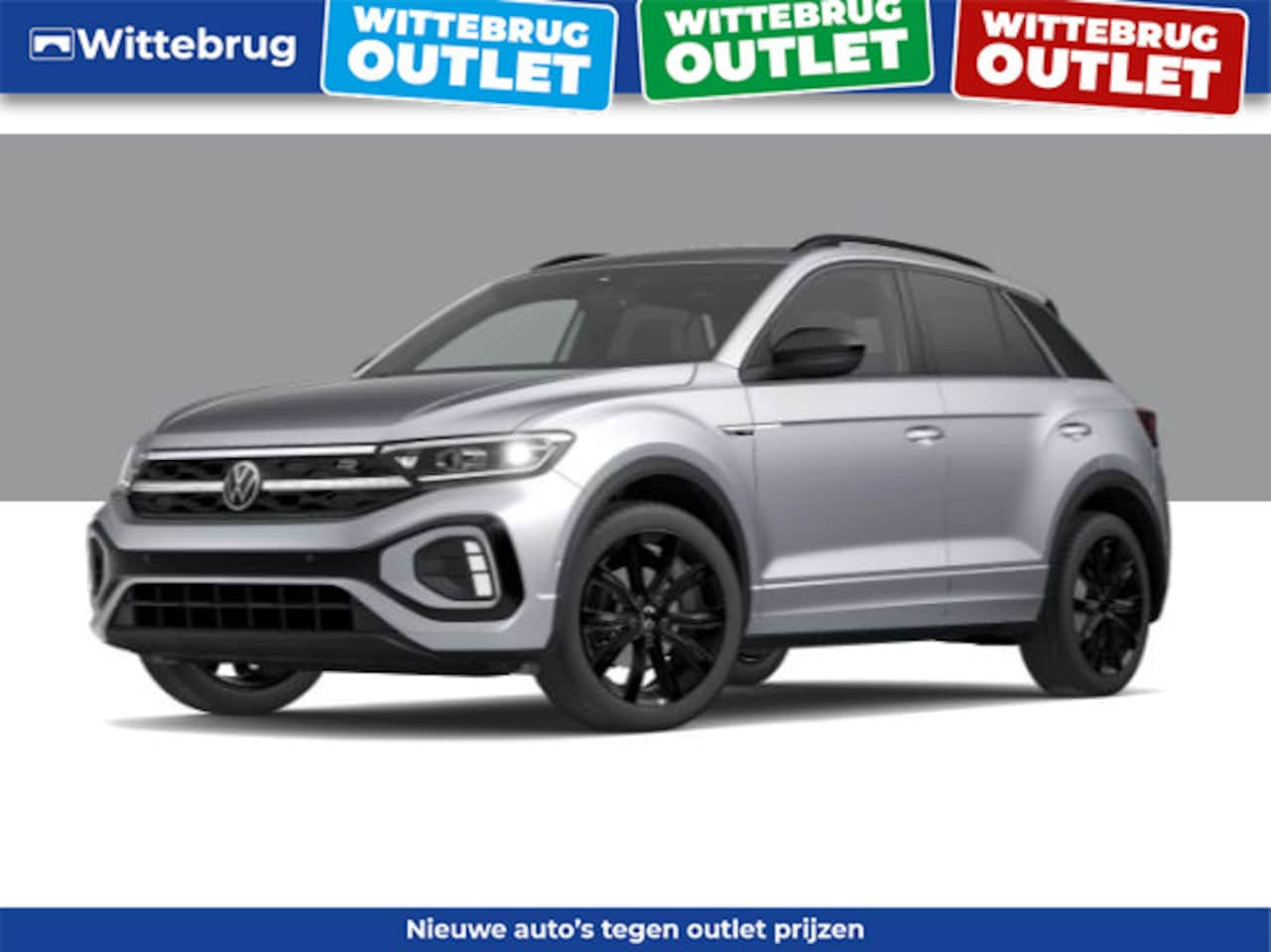 Volkswagen T-Roc - 1.0 TSI R-Line Business OUTLET ACTIE WITTEBRUG VOORSCHOTEN - AutoWereld.nl