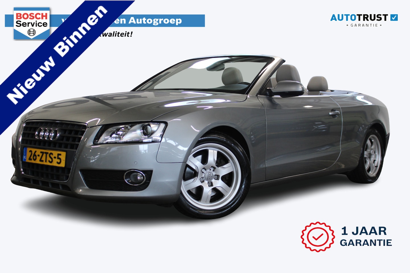 Audi A5 Cabriolet - 2.0 TFSI | Cruise control | Climate control | Navigatie | Bluetooth | Parkeersensoren | Pa - AutoWereld.nl