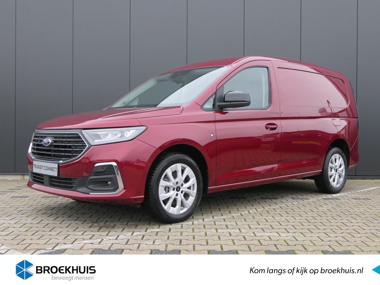 Ford Transit Connect - 2.0 EcoBlue L2 Limited | LED | Stoelverwarming | Adaptive Cruise | Lichtmetalen Velgen | C - AutoWereld.nl