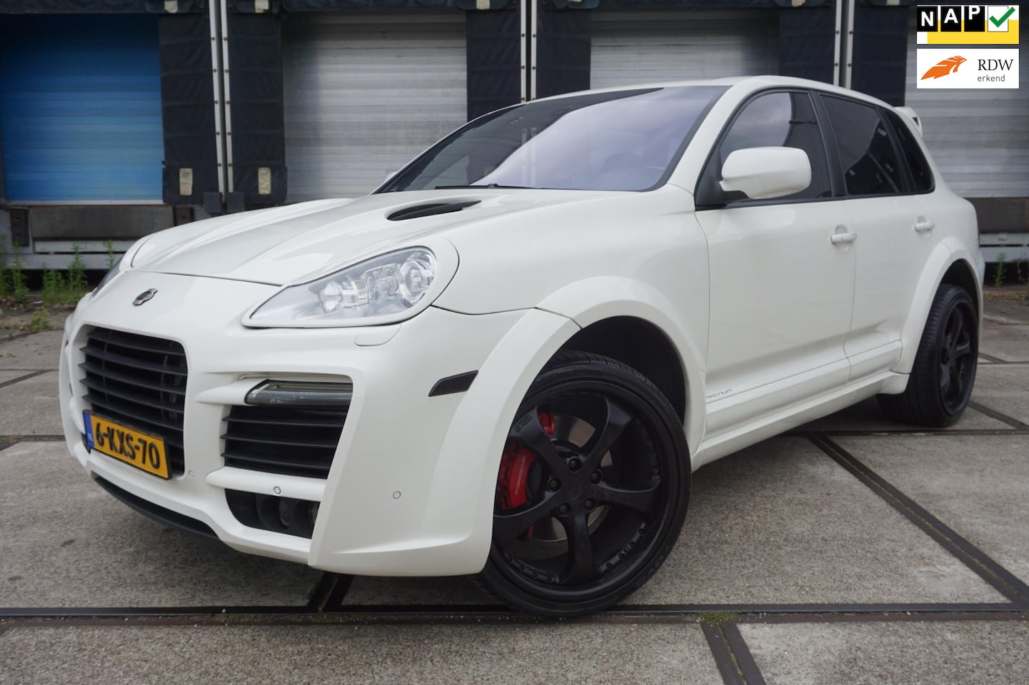 Porsche Cayenne - 4.8 Turbo * Nw luchtvering * TECH ART * - AutoWereld.nl