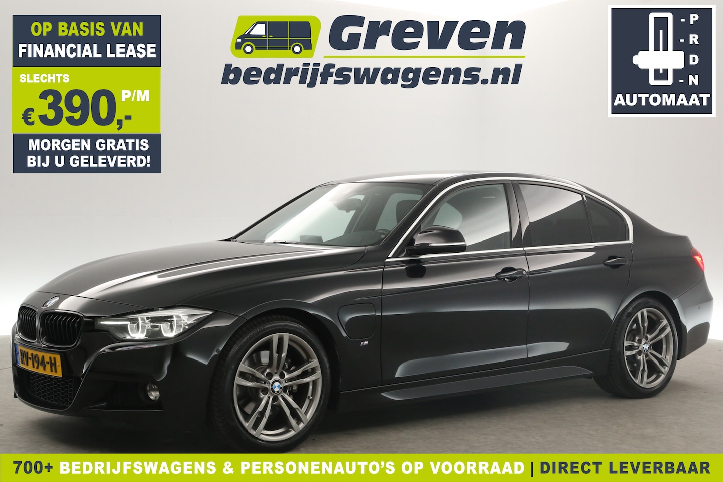 BMW 3-serie - 330e M-Sport 245PK Automaat LED Clima Camera Cruise Carplay PDC Navi 18"LMV Leder - AutoWereld.nl