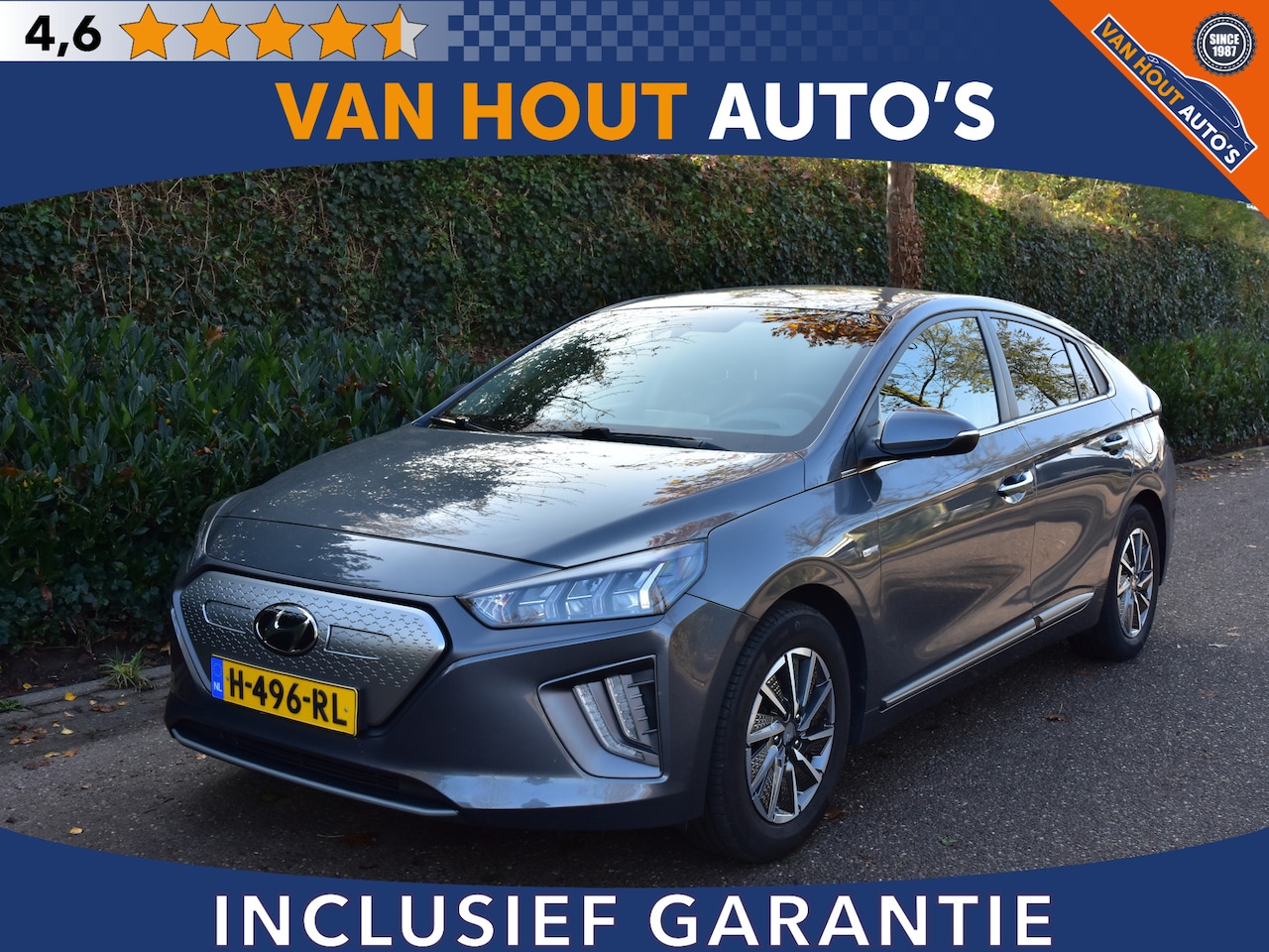 Hyundai IONIQ - Comfort EV 38 kWh | €13950 NA SUBSIDIE | LEDER | STOELVERW | CARPLAY - AutoWereld.nl