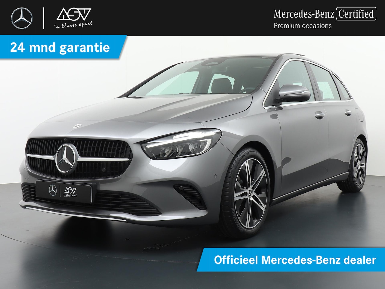 Mercedes-Benz B-klasse - 180 Luxury Line | Panorama - Schuifdak | Trekhaak Wegklapbaar | Dodehoek assistent | Sfeer - AutoWereld.nl