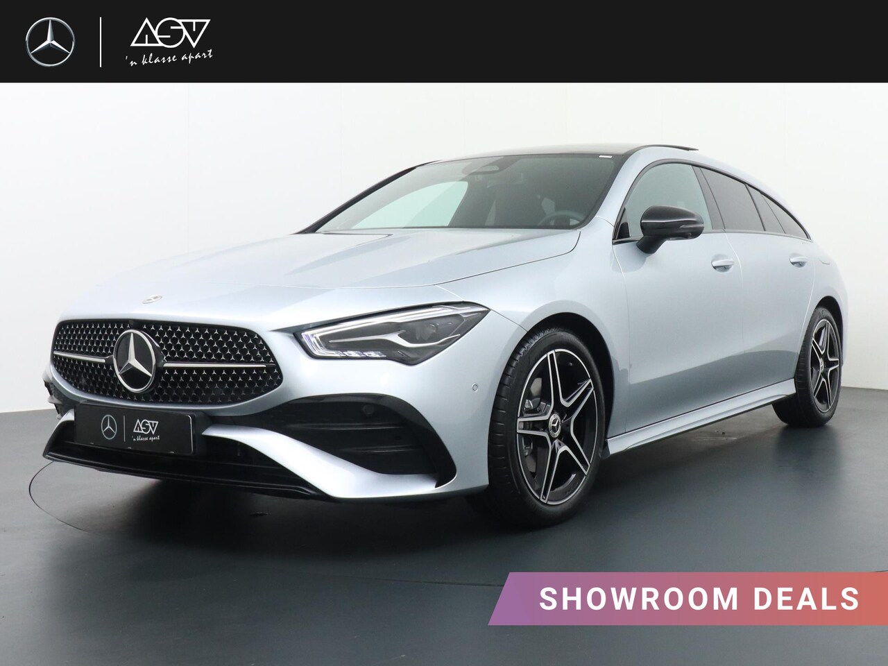 Mercedes-Benz CLA-klasse Shooting Brake - 180 Star Edition AMG Line | Panorama - Schuifdak | Burmester Surround Sound | 360° Camera - AutoWereld.nl