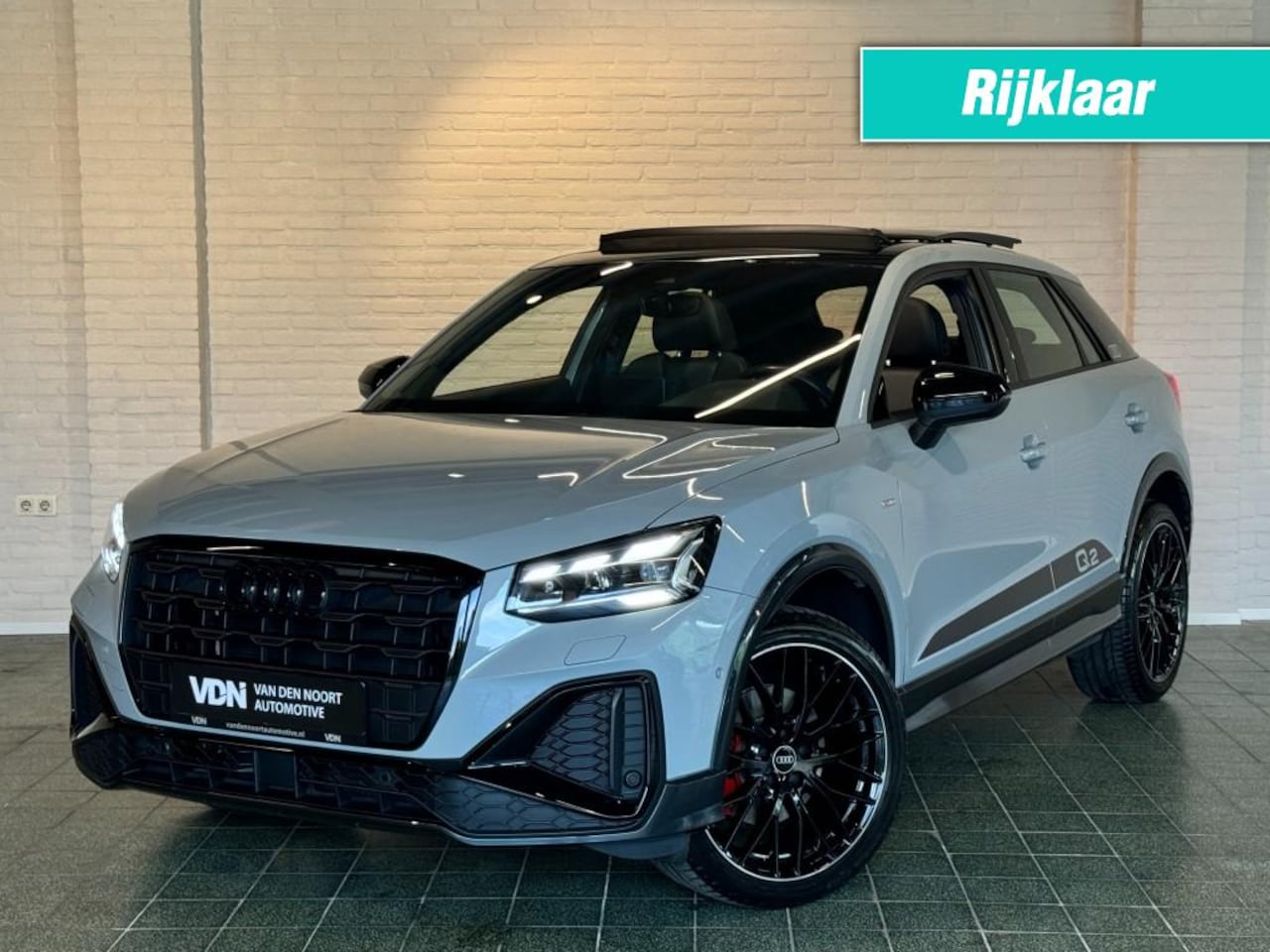 Audi Q2 - 35 TFSI S Line Edition 1 Black Pano BenO Sfeerv Adapt Leder 19'' - AutoWereld.nl