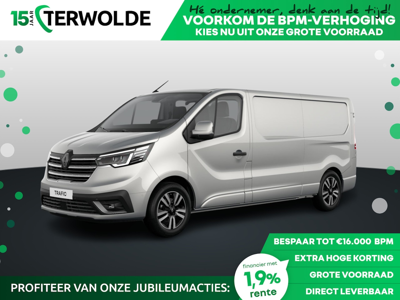 Renault Trafic - GB L2H1 T30 dCi 150 6EDC Extra | Achteruitrijcamera | Alarmsysteem | Blind Spot Warning - AutoWereld.nl