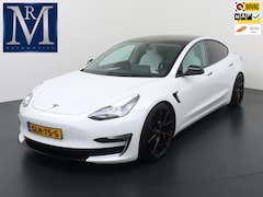 Tesla Model 3 - Long Range AWD 75 kWh UNIEKE UITVOERING | 20" LMV | WIT LEDER | SUPER GAVE AUTO