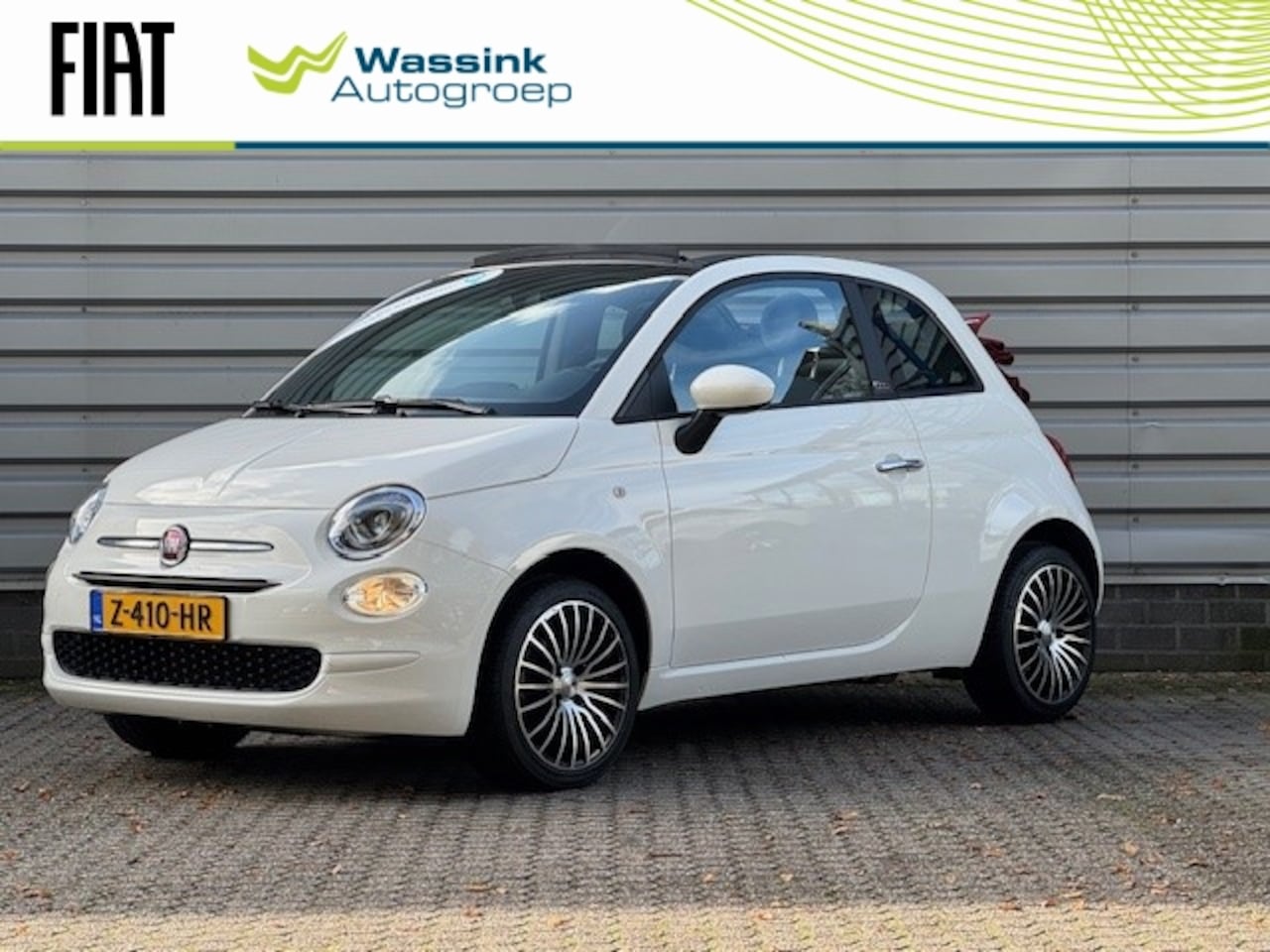 Fiat 500 C - 1.0 Hybrid 70pk | Carplay | DAB+ | Parkeersensoren | 16'' Lichtmetalenvelgen | - AutoWereld.nl