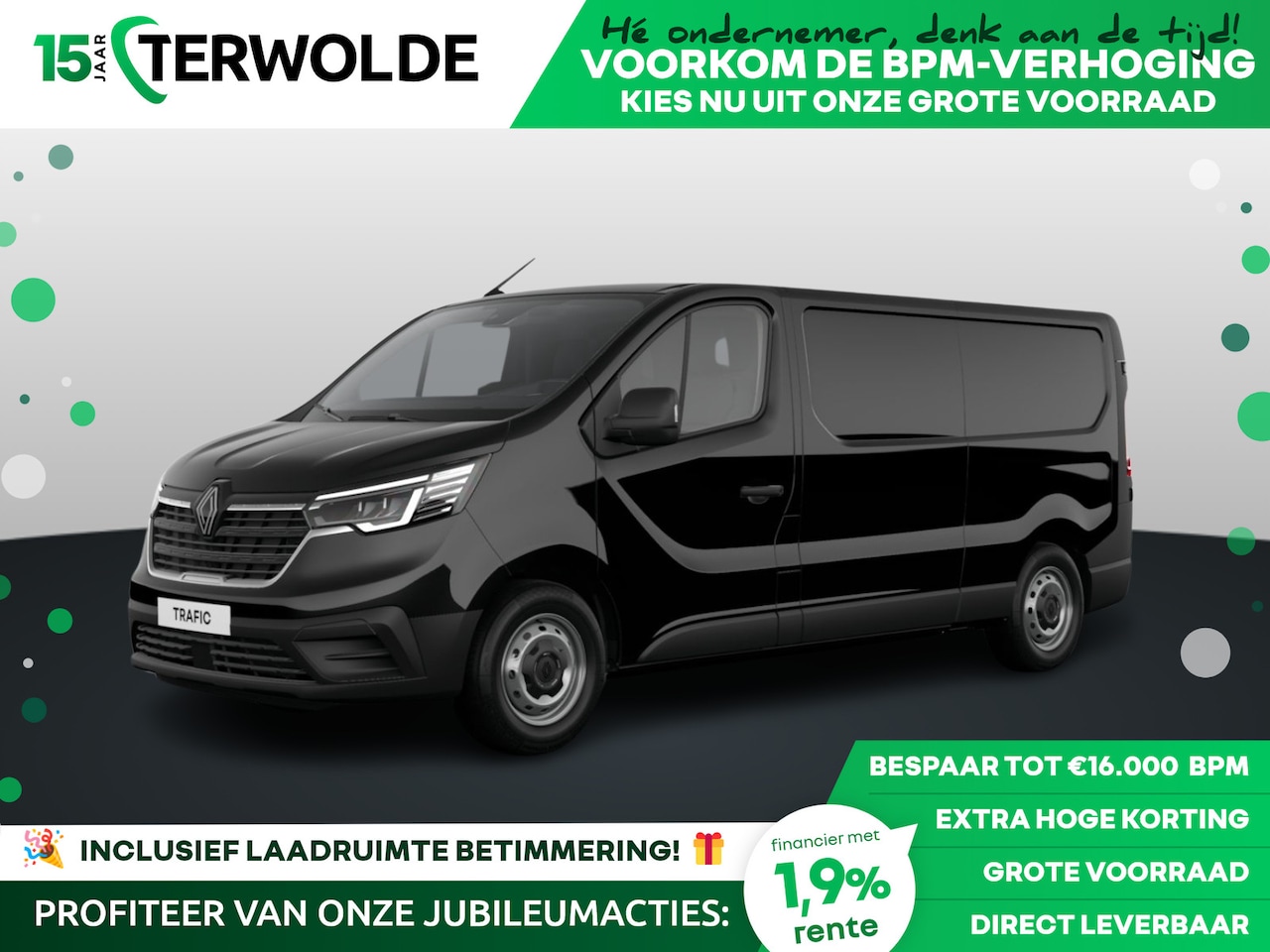 Renault Trafic - GB L2H1 T30 dCi 130 6MT Comfort | Achteruitrijcamera | Airconditioning | C-shape LED dagri - AutoWereld.nl