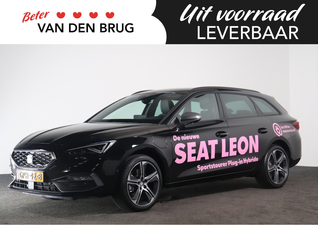 Seat Leon Sportstourer - 1.5 TSI e-Hybrid FR PHEV First Edition | 130km actieradius elektrisch | Matrix LED | Trave - AutoWereld.nl