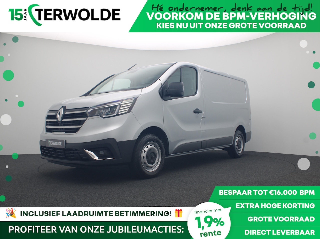 Renault Trafic - GB L2H1 T30 dCi 130 6MT Comfort | Achteruitrijcamera | Airconditioning | C-shape LED dagri - AutoWereld.nl