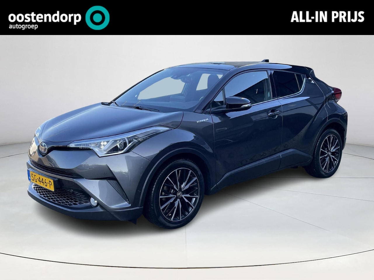 Toyota C-HR - 1.8 Hybrid Style **DODE HOEK DETECTIE/ NAVIGATIE/ GARANTIE** - AutoWereld.nl