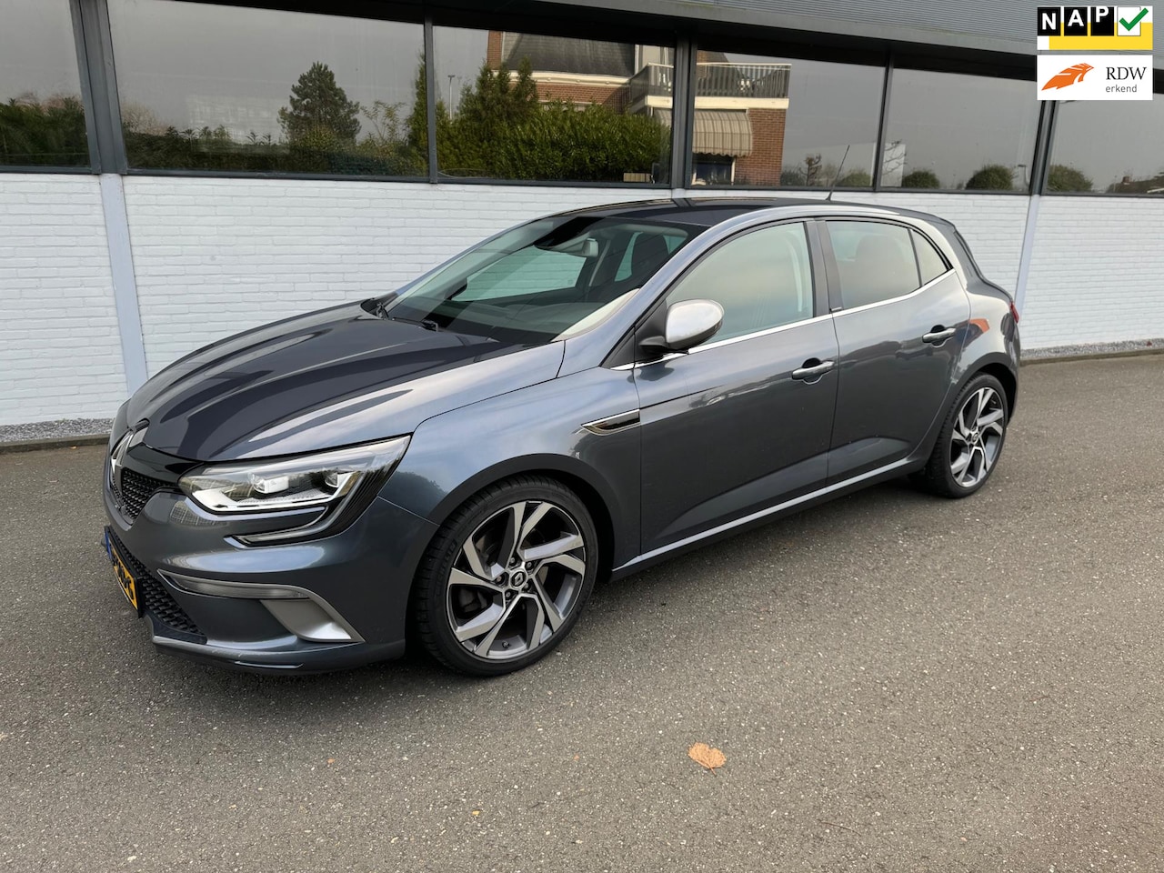 Renault Mégane - 1.6 TCe GT Automaat 1e Eigenaar Nap 205 Pk - AutoWereld.nl