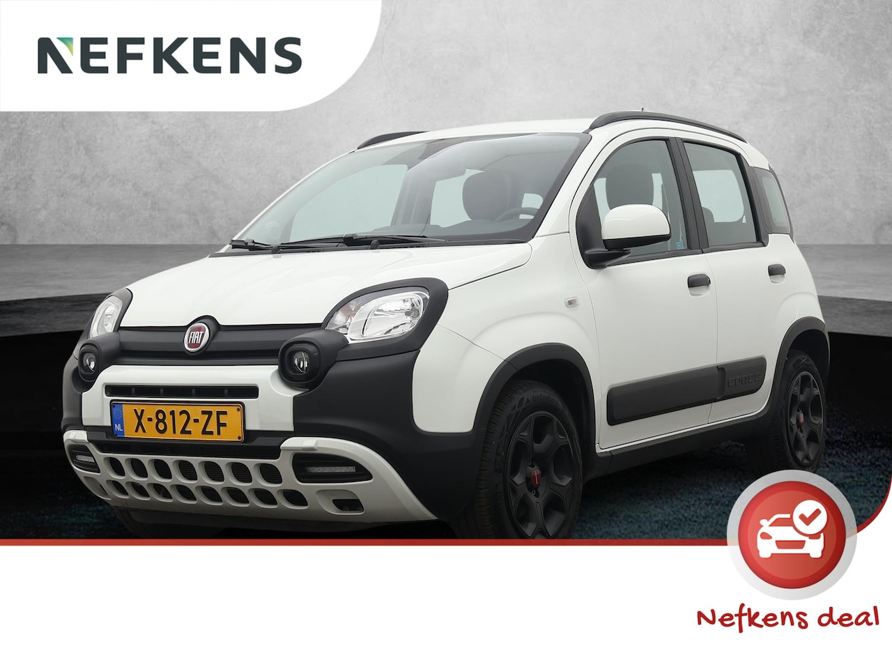 Fiat Panda - Hybrid Cross 70pk | Navigatie Via AppleCarPlay/Android | Climate Control | Bluetooth | Dag - AutoWereld.nl