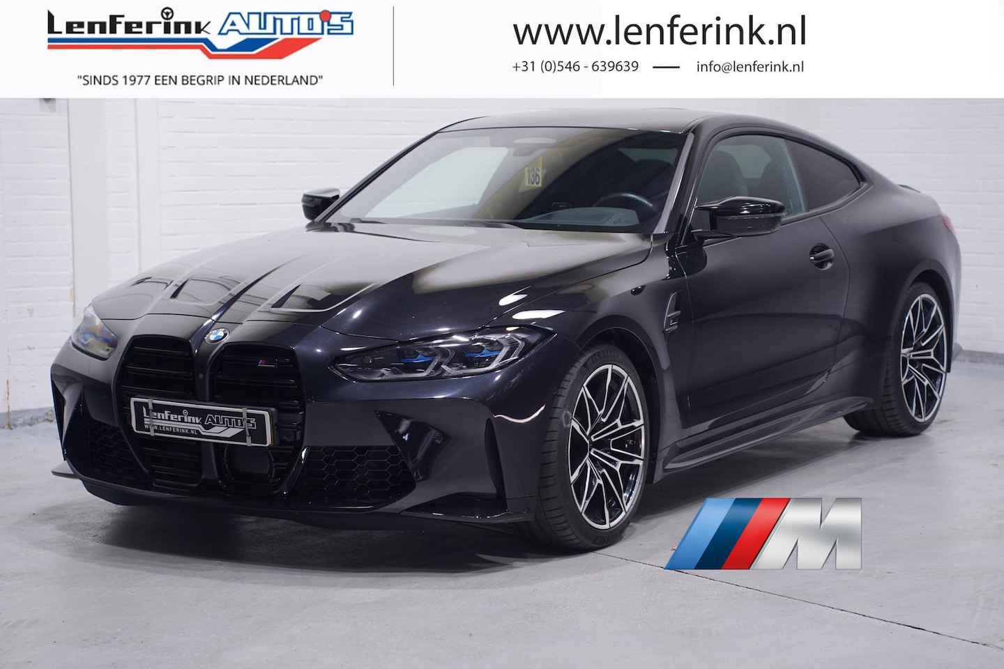 BMW 4-serie Coupé - M4 Competition Harman-Kardon Koplamp Laserverlichting Head-up 20 Inch - AutoWereld.nl