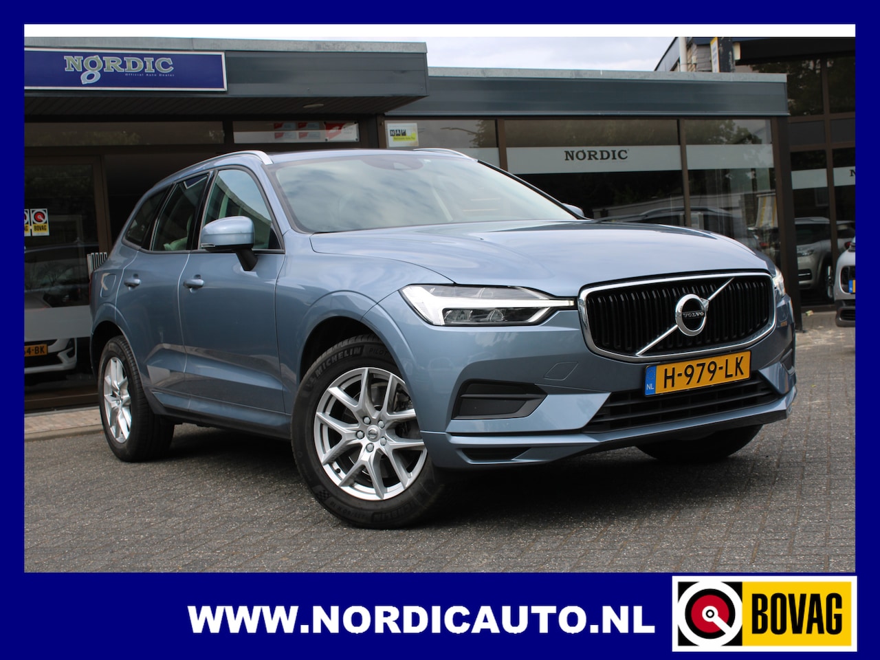 Volvo XC60 - 2.0 D4 AWD MOMENTUM NW TYPE / NAVIGATIE- LEDER- ELECTRISCHE TREKHAAK NIEUWE APK ! - AutoWereld.nl