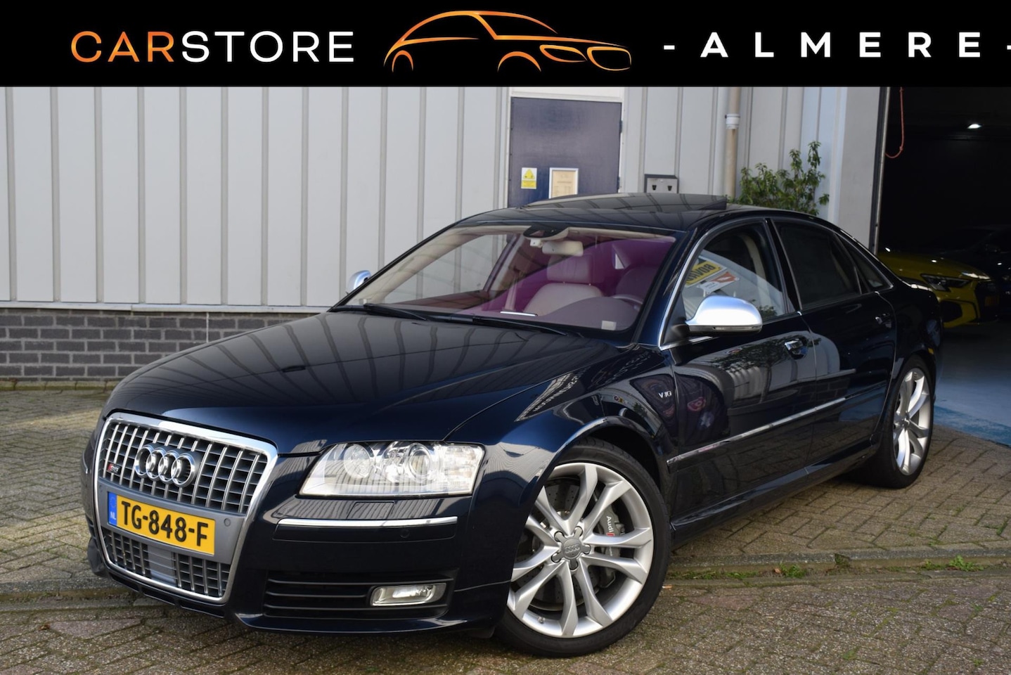 Audi A8 - 5.2 S8 quattro*B&O*Soft-close*Dak*ACC*Facelift 2008* - AutoWereld.nl