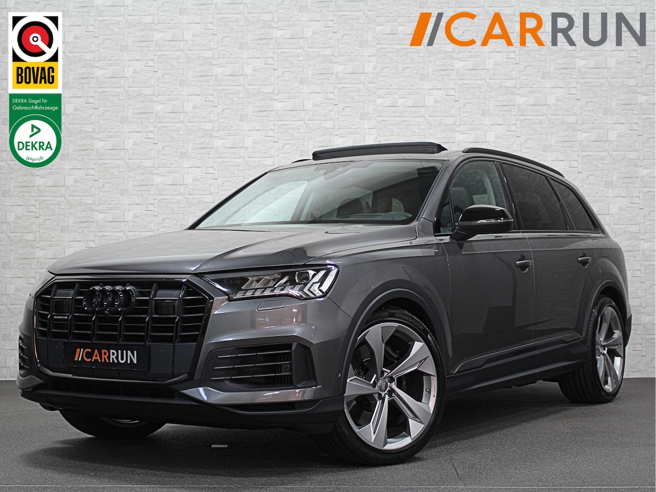 Audi Q7 - 55 TFSI e Quattro | ACC | Panorama | Massage | Stoelventilatie | Head-Up | Luchtvering | T - AutoWereld.nl