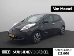 Nissan LEAF - Tekna 24 kWh | Airco | Cruise Control | Navigatie | lederen Bekleding | Rondomzicht camera