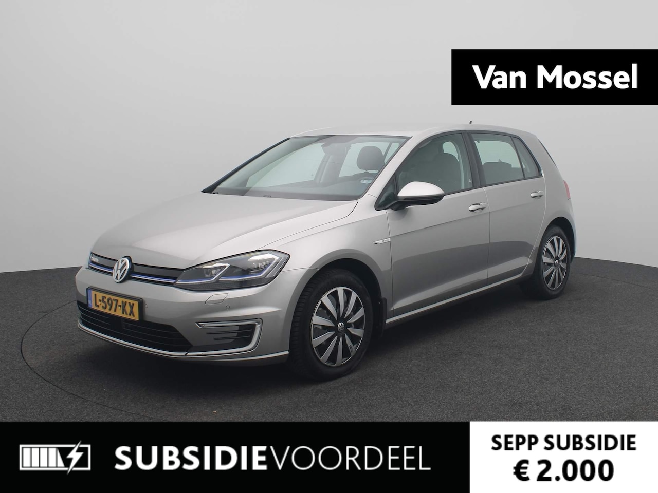 Volkswagen e-Golf - E-DITION | Airco | Navigatie | Achteruitrijcamera | Cruise Control | - AutoWereld.nl