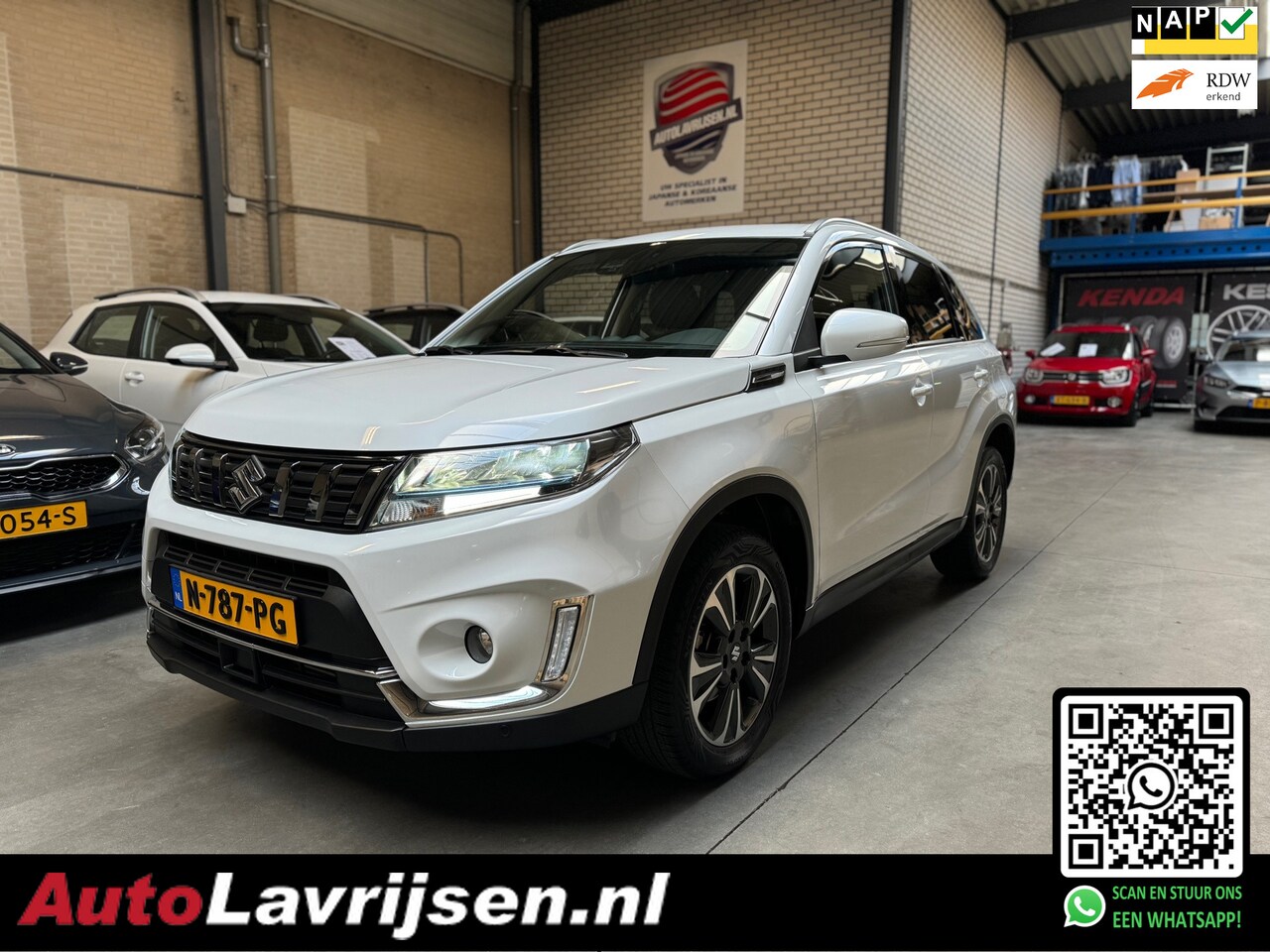 Suzuki Vitara - 1.4 Boosterjet Style Smart Hybrid NL AUTO NAP CARPLAY / ANDROID ALCANTARA PARELMOER METALL - AutoWereld.nl