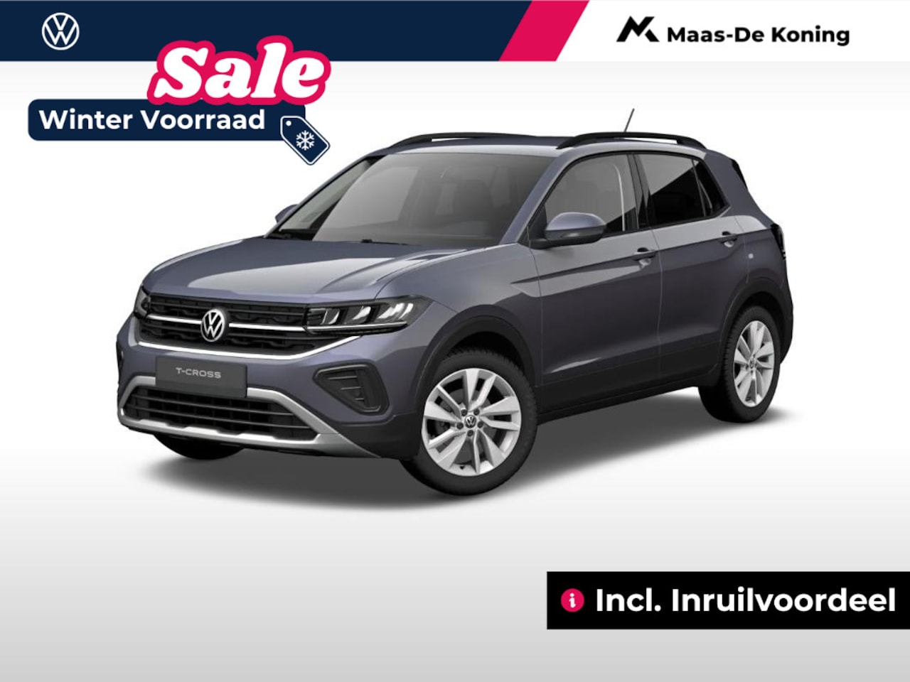 Volkswagen T-Cross - Life Edition 1.0 70 kW / 95 pk TSI SUV 5 versn. Ha - AutoWereld.nl