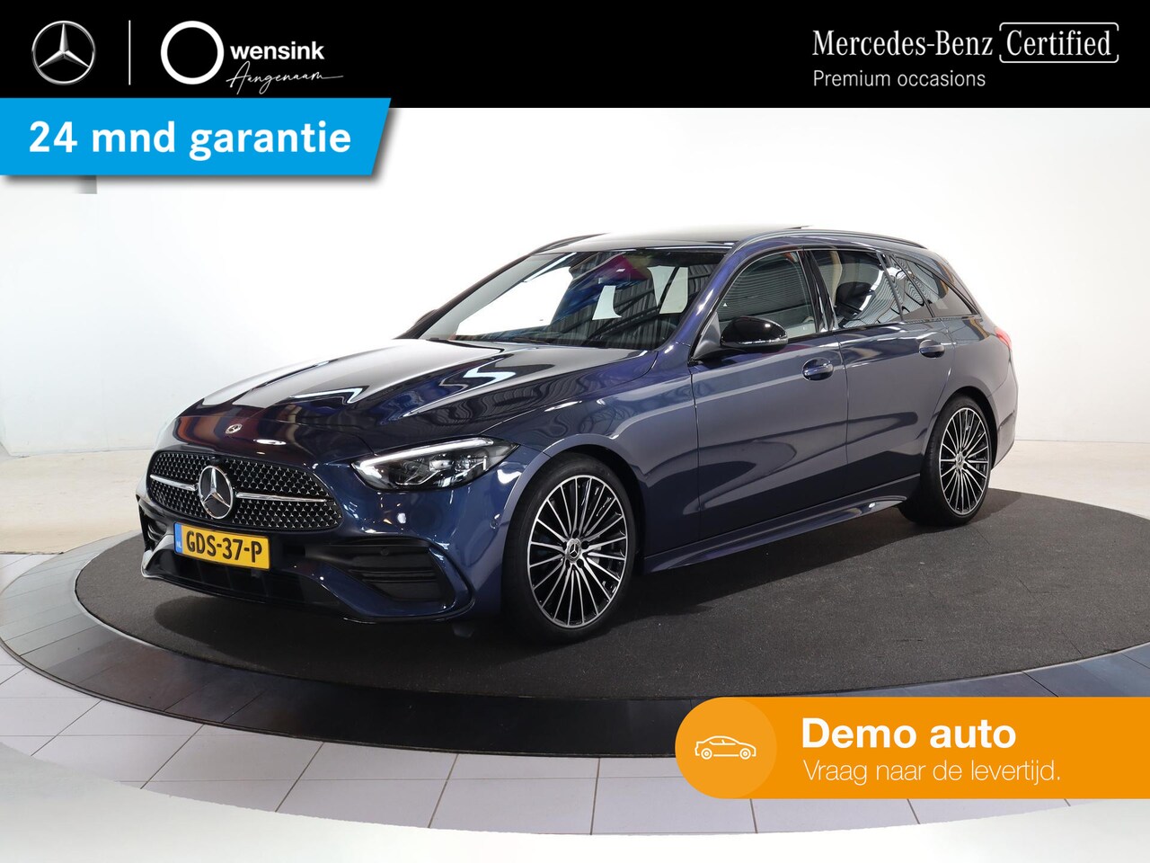 Mercedes-Benz C-klasse Estate - 180 AMG Line | Nieuwprijs € 71.520 | Nightpakket | 19-Inch | Panoramadak | Apple Car Play - AutoWereld.nl