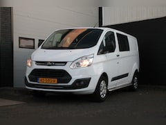 Ford Transit Custom - 2.0 TDCI 130PK L2 Dubbele Cabine EURO 6 - Airco - Cruise - Camera - € 13.950, - Excl