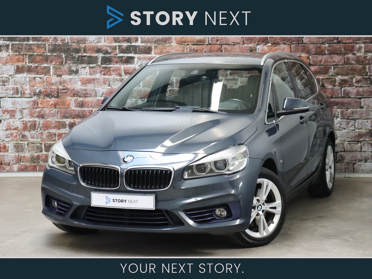 BMW 2-serie Active Tourer - 218i Sport Line Automaat / Navigatie / Parkeersensoren / Cruise Control / LED / Bleutooth - AutoWereld.nl