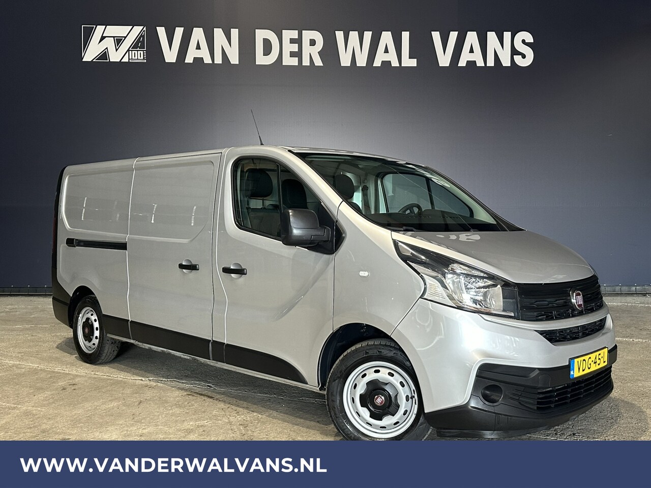 Fiat Talento - 1.6 MJ 126pk L2H1 Euro6 Airco | Navigatie | Trekhaak cruisecontrol, parkeersensoren, bijri - AutoWereld.nl