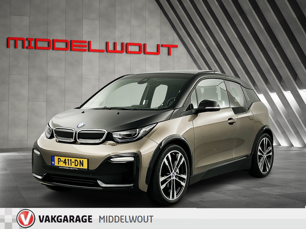 BMW i3 - S 120Ah 42 kWh/Pan.Dak/20"/€ 2000 Subsidie/Warmtepomp/Navi - AutoWereld.nl