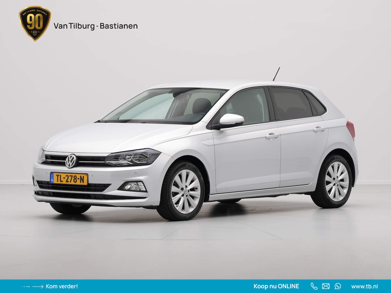 Volkswagen Polo - 1.0 TSI 95pk DSG Highline Navi via App Clima Pdc Acc - AutoWereld.nl