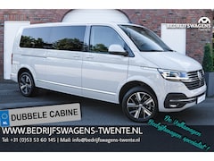 Volkswagen Transporter Caravelle - T6.1 2.0 TDI 204 PK DSG L2H1 A-KLEP FULL OPTIONS DUB/CAB ACC | LED | Leder | Side Assist |