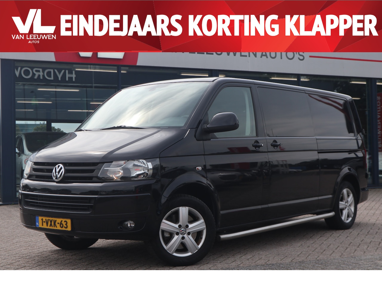 Volkswagen Transporter - 2.0 TDI L2H1 DC Comfortline | Automaat | Navi | Cruise - AutoWereld.nl