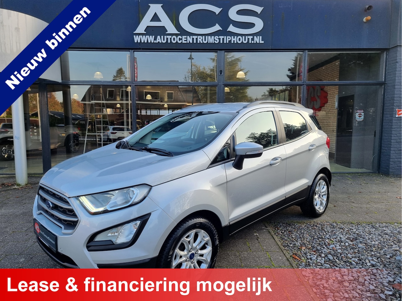 Ford EcoSport - 1.0 EcoBoost Titanium Automaat | Navi | Cruise | Climate | 2019 | Nette staat! - AutoWereld.nl