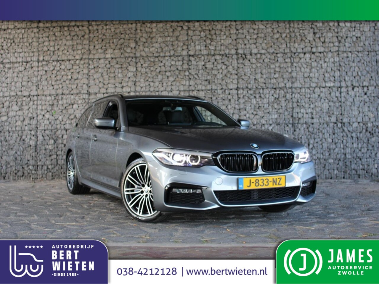 BMW 5-serie Touring - 530i M Sport | High Executive | Head Up | Sportstoelen - AutoWereld.nl