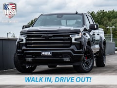 Chevrolet Silverado - 1500 6.2 V8 High Country Black Ops Schuif kanteldak | Trekhaak | LPG Nieuw Binnen Deksel,