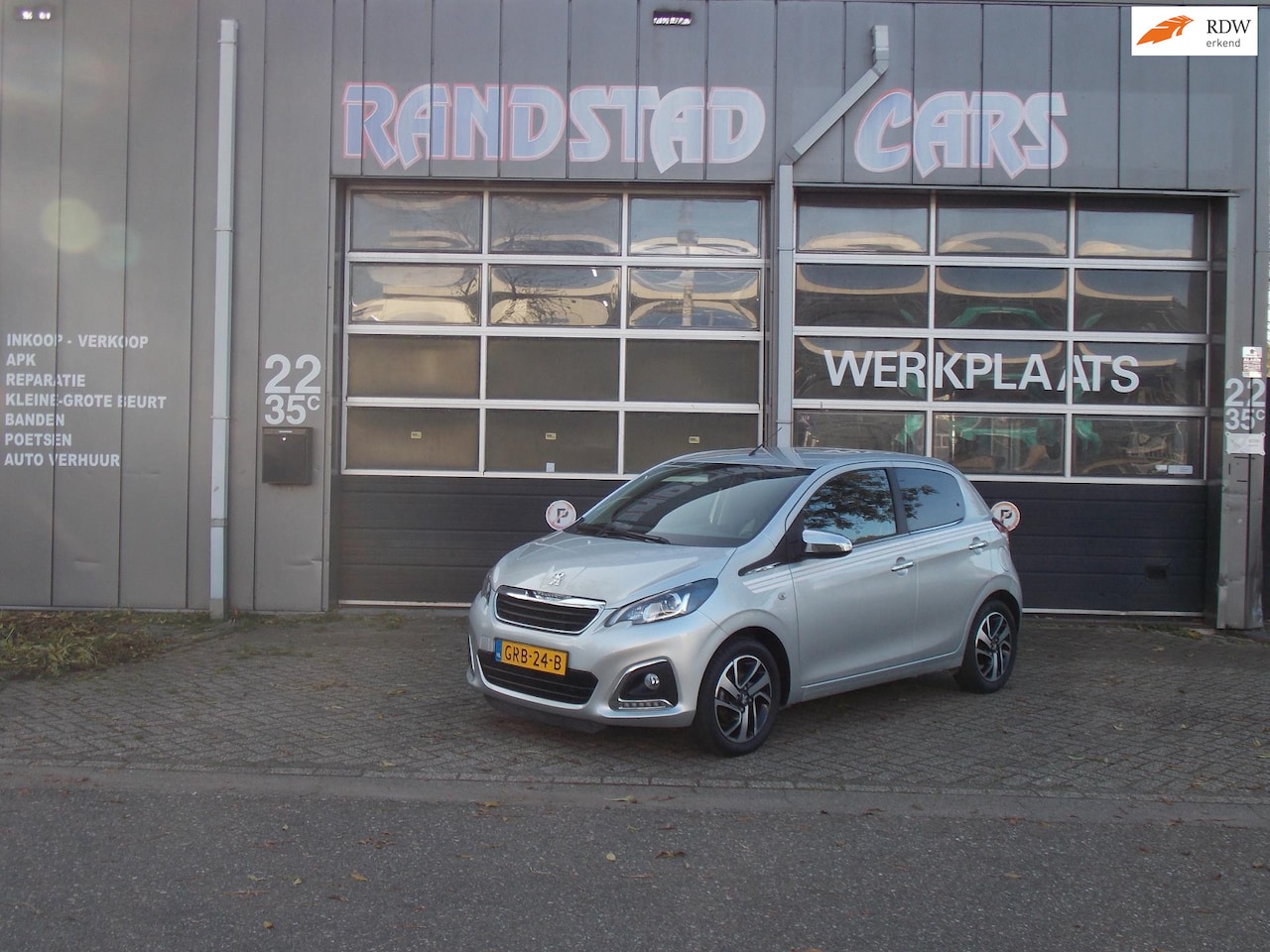 Peugeot 108 - 1.0 e-VTi Active Automaat Airco Elek Pakket 5Deurs 2017bj GARANTIE - AutoWereld.nl