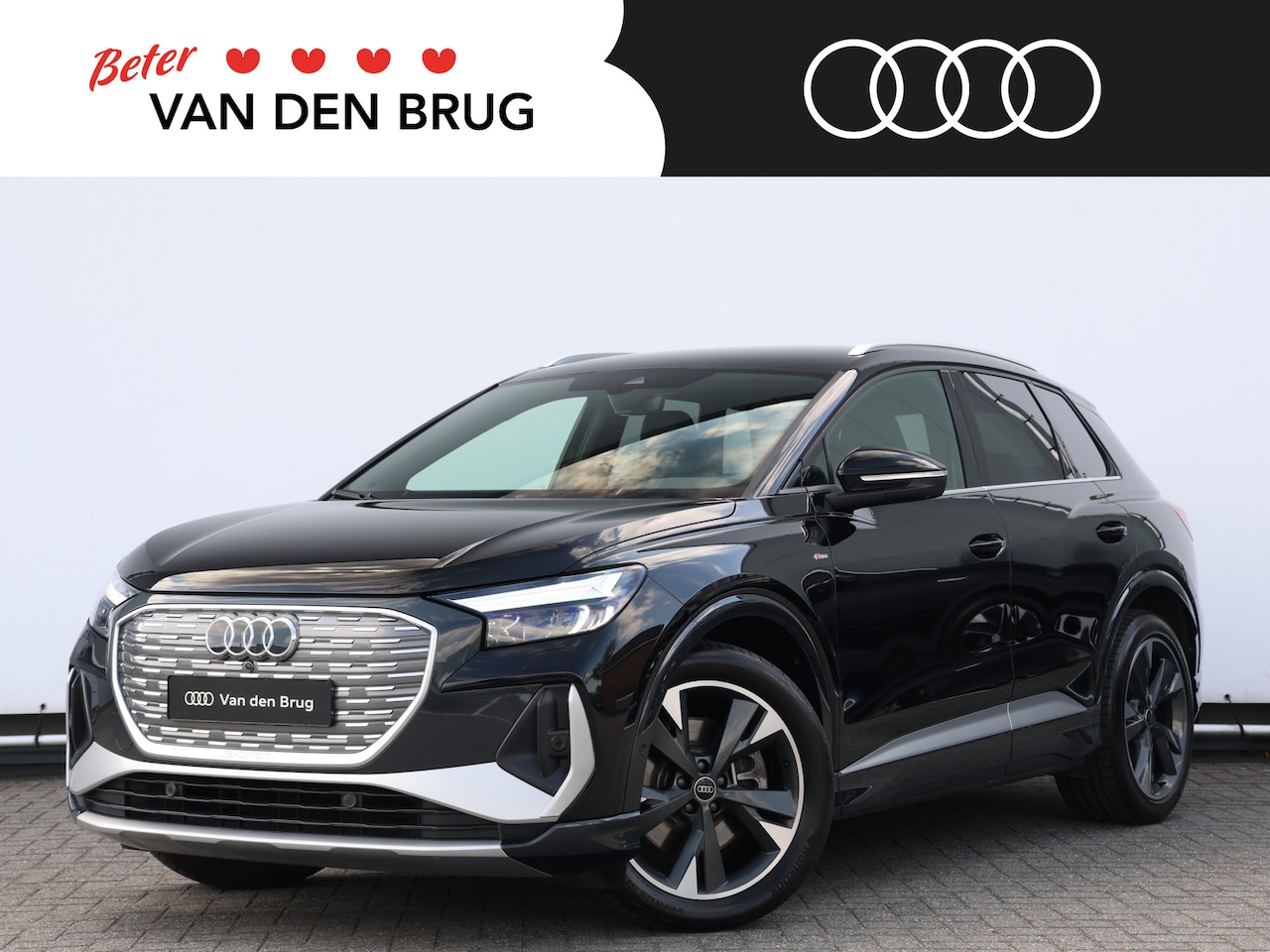 Audi Q4 e-tron - 40 S edition 204pk | LED | 360° camera | Stoelverwarming | Keyless | Adaptive Cruise | Dod - AutoWereld.nl