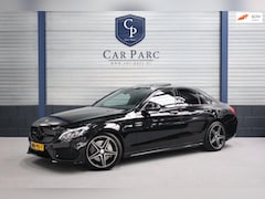 Mercedes-Benz C-klasse - 400 4MATIC AMG 4MATIC LED/SFEER/SCHUIFDAK/LEER+S.VERWARMING/360/18"LMV/CRUISE/ECC/12 MND G