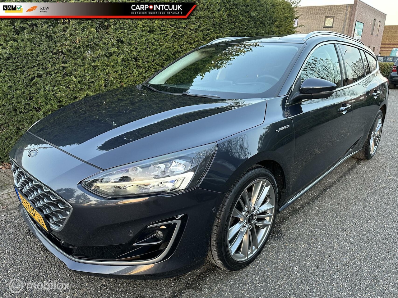 Ford Focus Wagon - 1.0 EcoBoost Vignale Led Leer Camera Vol - AutoWereld.nl