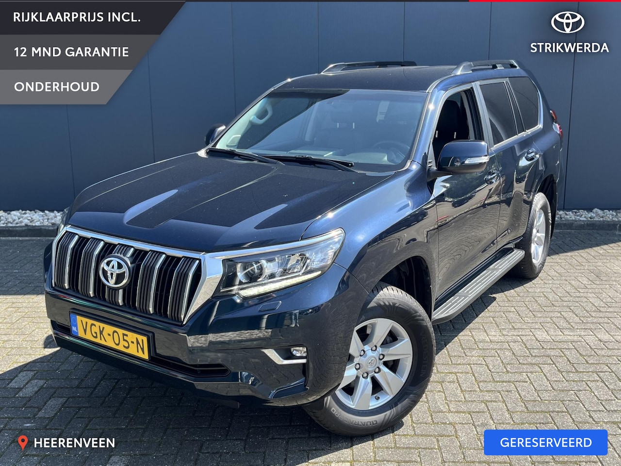 Toyota Land Cruiser - 2.8 D-4D Automaat |VAN| LEDER|3.500KG TREKGEWICHT|CAMERA|AIRCO|CRUISE - AutoWereld.nl