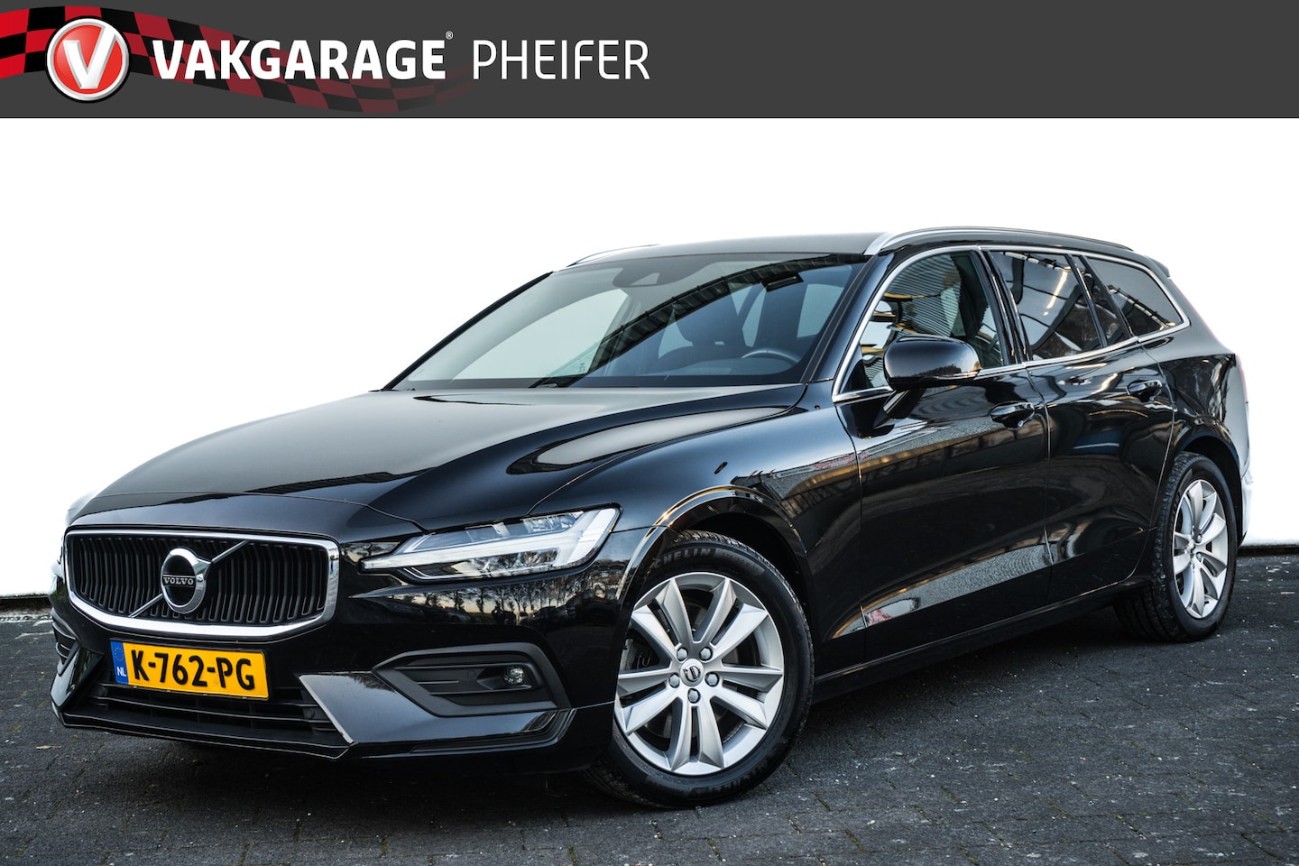 Volvo V60 - 2.0 B3 163pk Aut. Business Pro Navigatie/ Full led/ Navigatie/ Elektr. achterklep/ Blis/ P - AutoWereld.nl