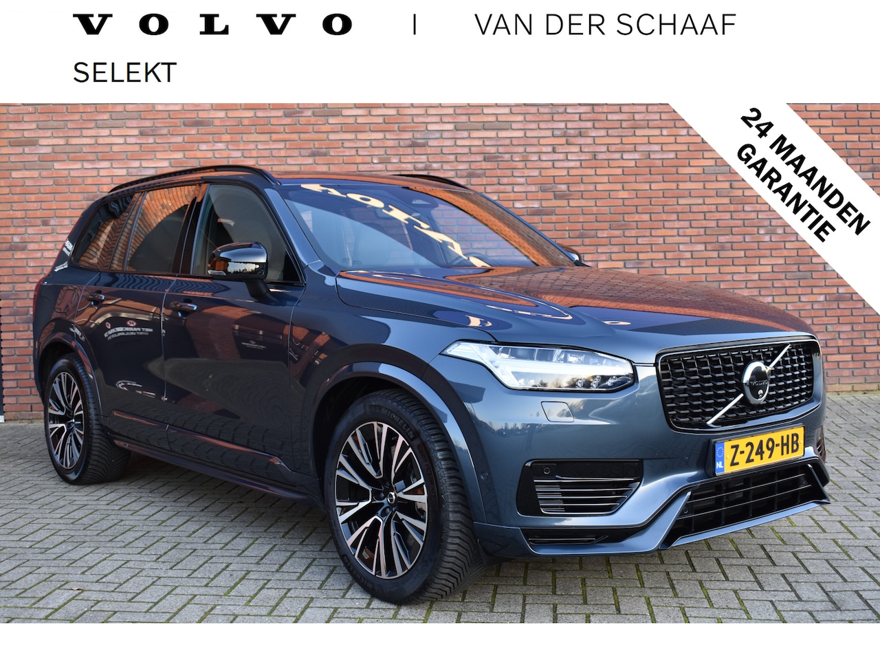 Volvo XC90 - T8 455PK Recharge AWD Ultimate Dark | Bowers & Wilkins | Trekhaak | Luchtvering | Full Opt - AutoWereld.nl