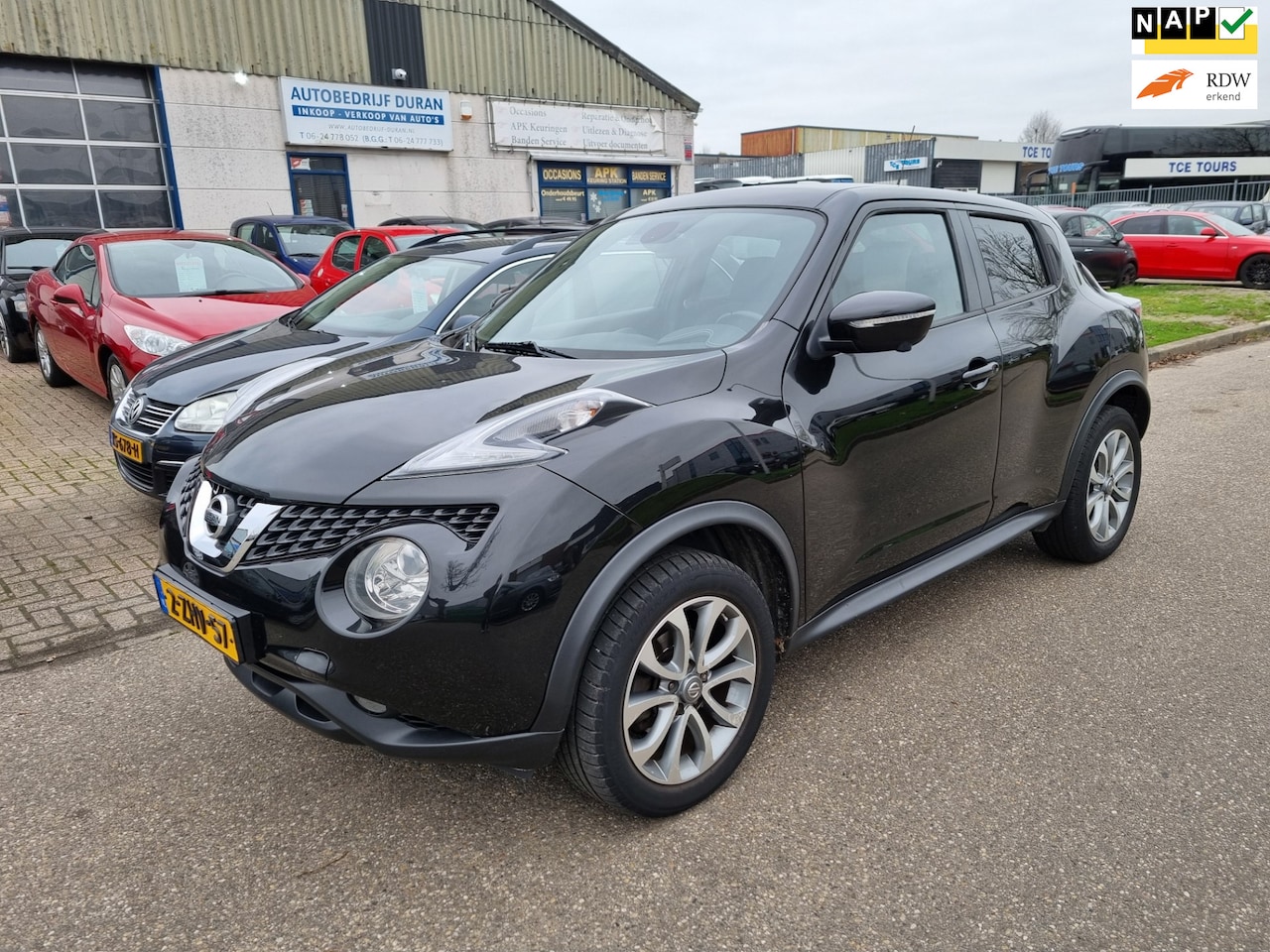 Nissan Juke - 1.6 Connect Edition Automaat NAV.+ Clima Bj:2015 NAP! - AutoWereld.nl