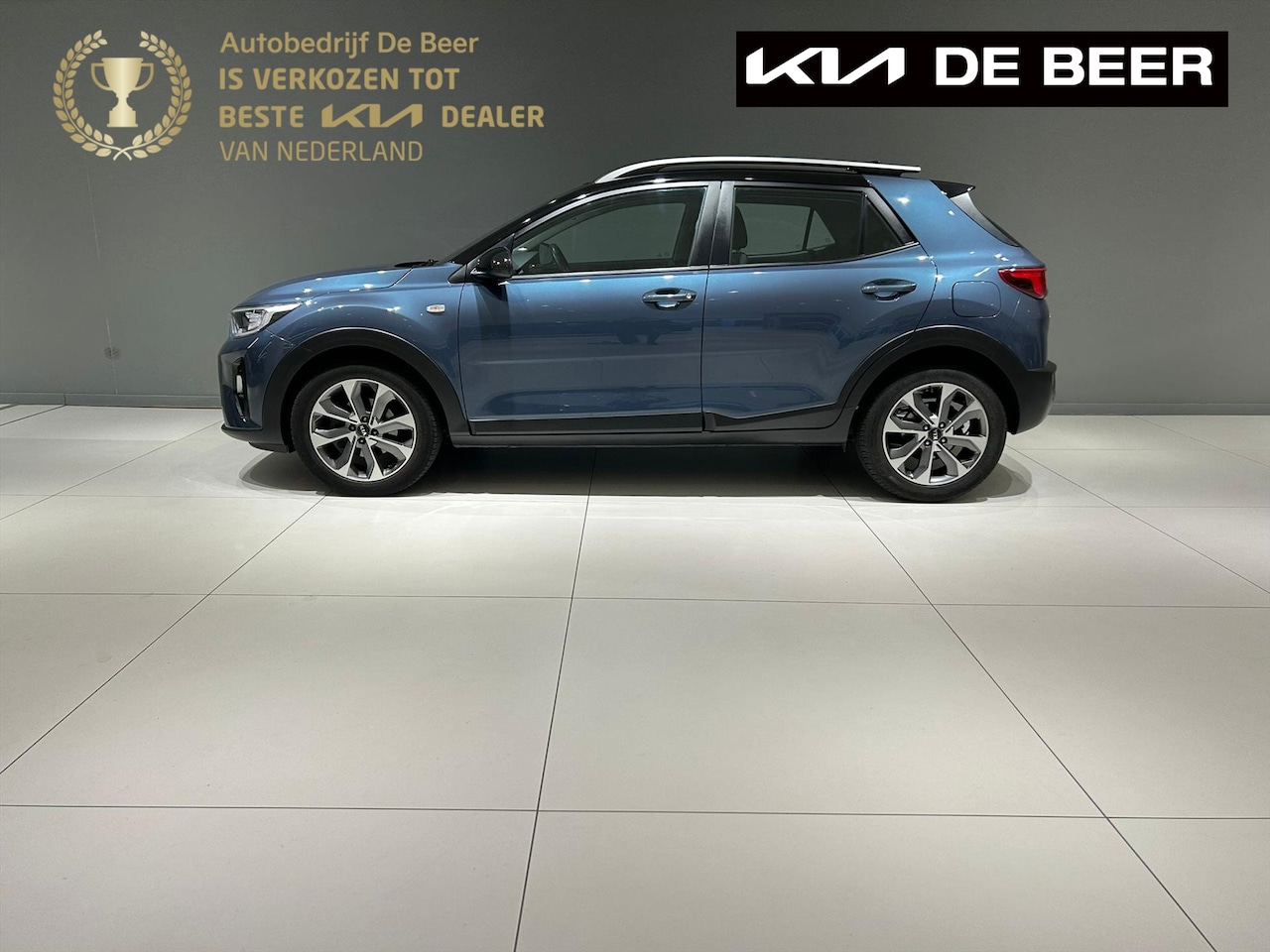 Kia Stonic - 1.0 T-GDi 100pk DynamicLine Airco Navigatie 17 Inch - AutoWereld.nl