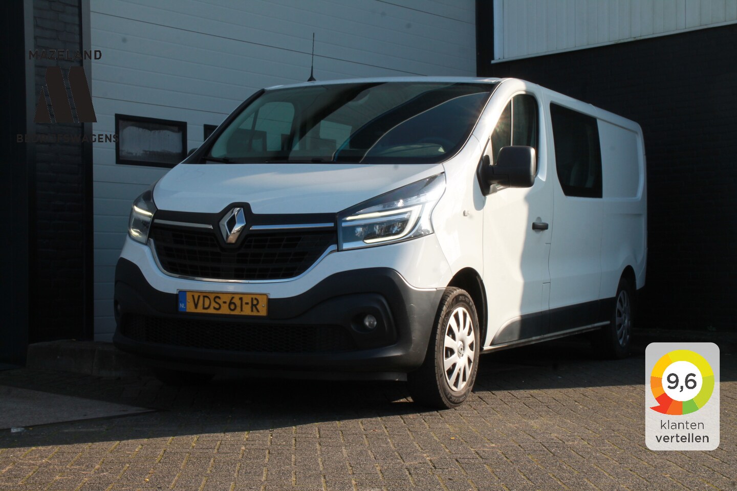 Renault Trafic - 2.0 dCi 120PK L2 Dubbele Cabine - EURO 6 - Airco - Navi - Cruise - € 15.950,- Excl. - AutoWereld.nl