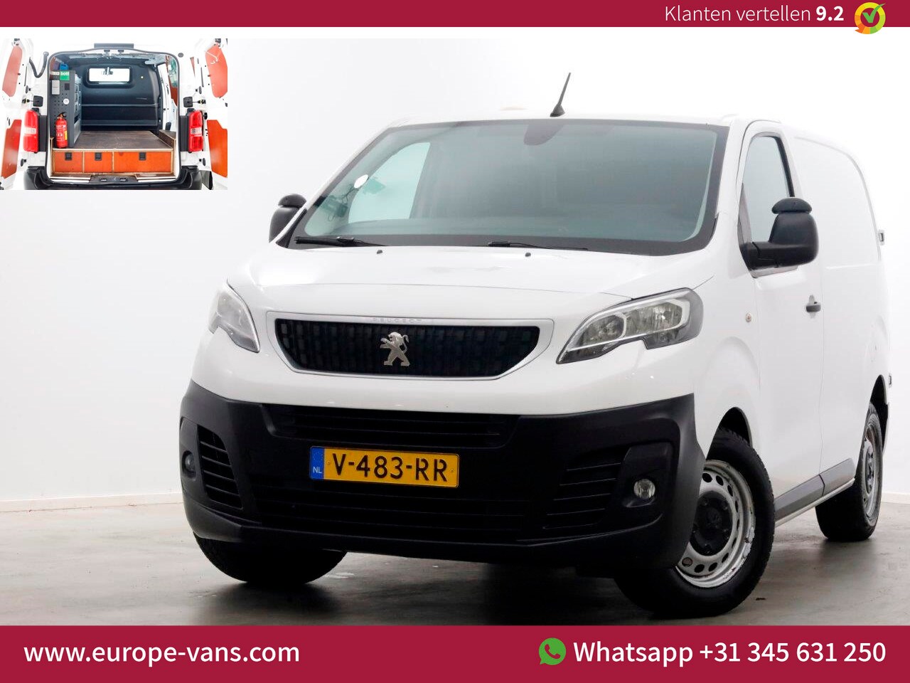 Peugeot Expert - 2.0 BlueHDI 120pk Premium Airco/Inrichting/230V 10-2018 - AutoWereld.nl