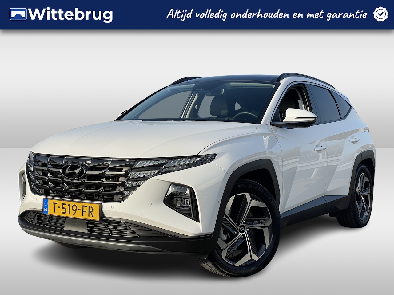 Hyundai Tucson - 1.6 T-GDI PHEV Premium Sky 4WD | Lederen bekleding | Afneembare trekhaak | Full Options | - AutoWereld.nl