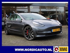 Tesla Model 3 - PERFORMANCE AWD 75KWH DUAL MOTOR LEDER CAMERA INCL BTW